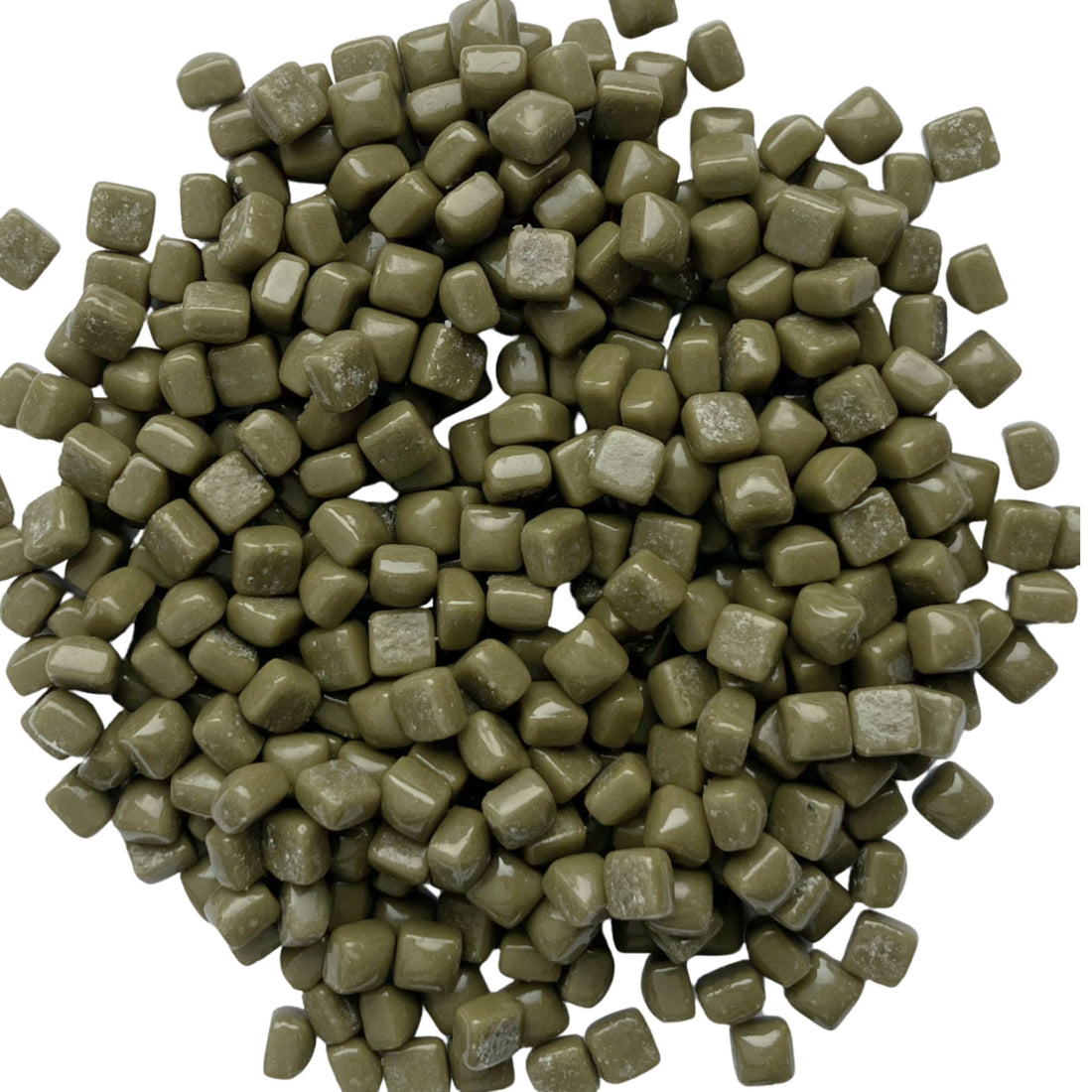 Mikrolasimosaiikki 4,8mm oliivi