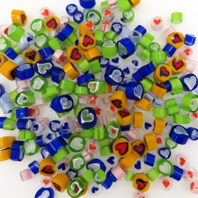 Millefiori Hjerter