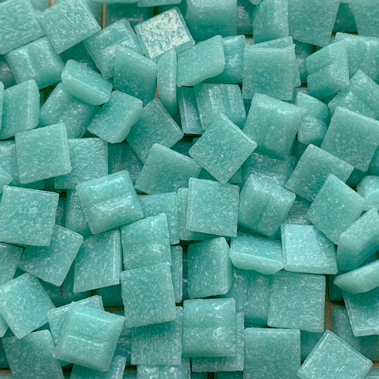 Glasmosaik 10 mm Karibik-Blau (lose)