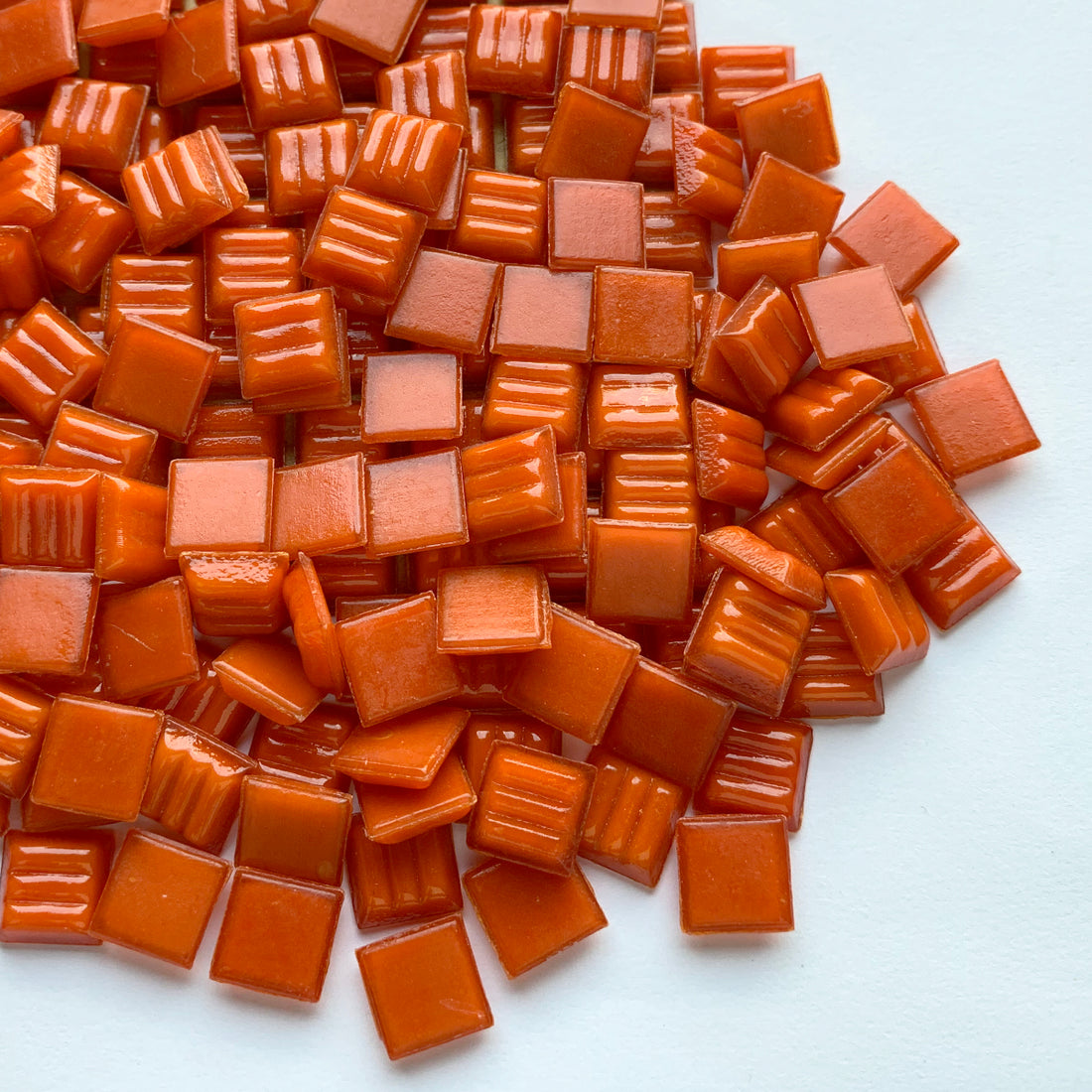 Glasmosaik 10 mm Orange
