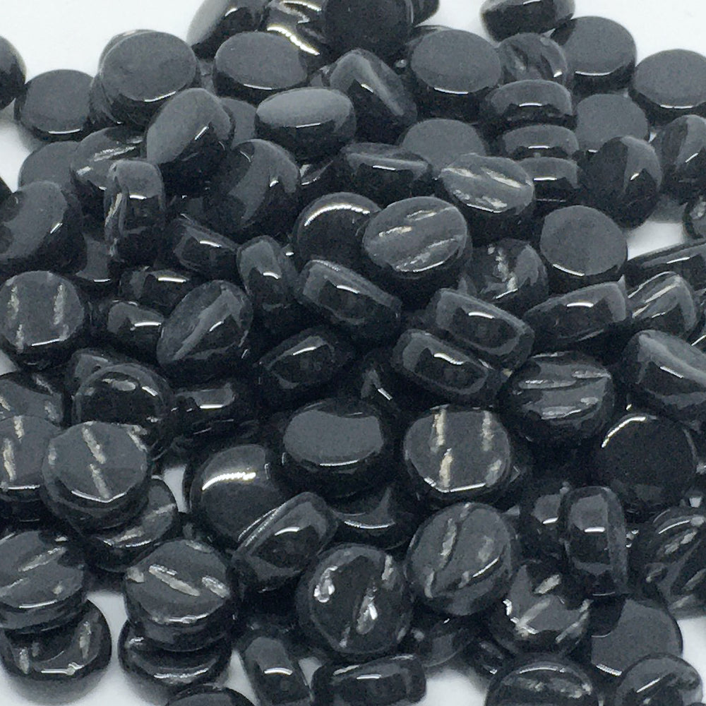 Dots 8mm  Opal Black