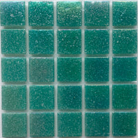 Glasmozaiek Iriserend 20mm Oceaan