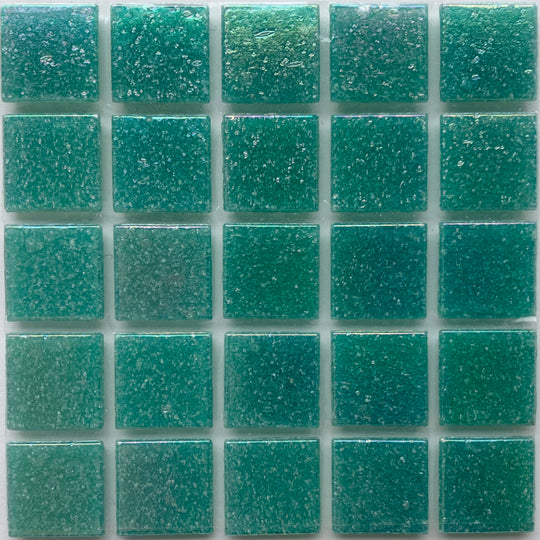 Glasmozaiek Iriserend 20mm Oceaan