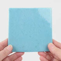 Video showing Morasutti Smalti mosaic tile – blue – 11.5 x 11.5 cm, rotated to show full tile