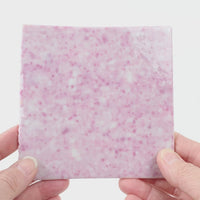 Video showing Morasutti Smalti mosaic tile – pink – 11.5 x 11.5 cm, rotated to show full tile