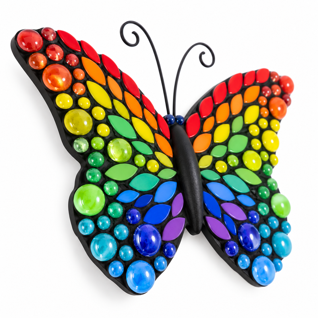 Regenbogen Schmetterling 24cm