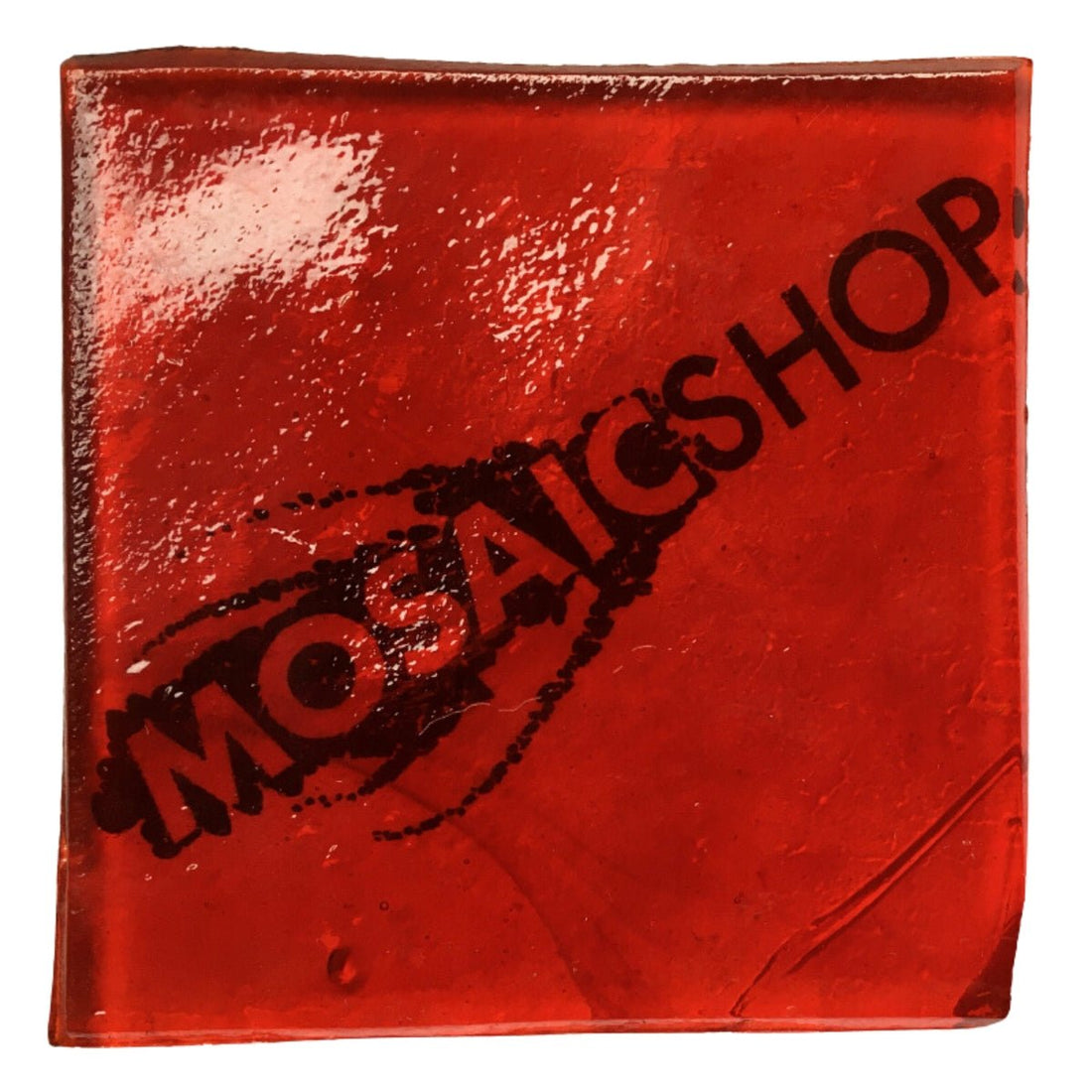 Lasimosaiikki – Albertini-lasi kirkas bordeaux - mosaicshop