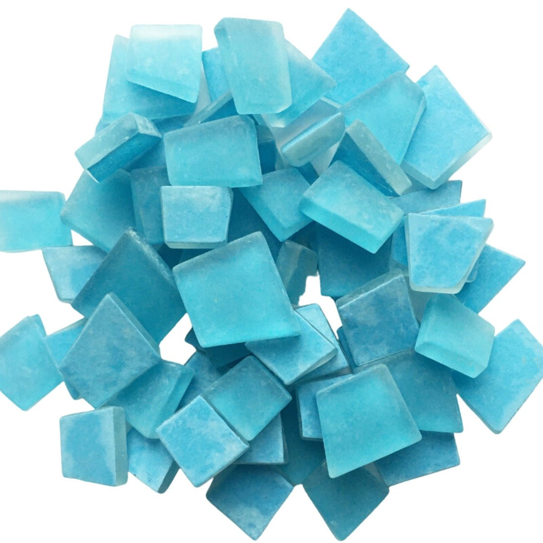 Lasimosaiikki – Beachglass turkoosi - mosaicshop