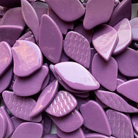Lasimosaiikki – Lasiterälehdet magenta - mosaicshop