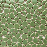 Verre Mosaique - glass mosaic -Glasmosaik-glasmozaïek-Charms Jade - mosaicshop