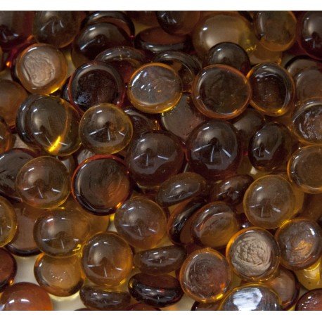 Lasimosaiikki – Lasipisarat 16-20mm kristallimeripihka - mosaicshop