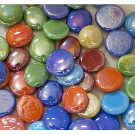 Lasimosaiikki – Lasipisarat 16-20mm trooppinen sekoitus - mosaicshop