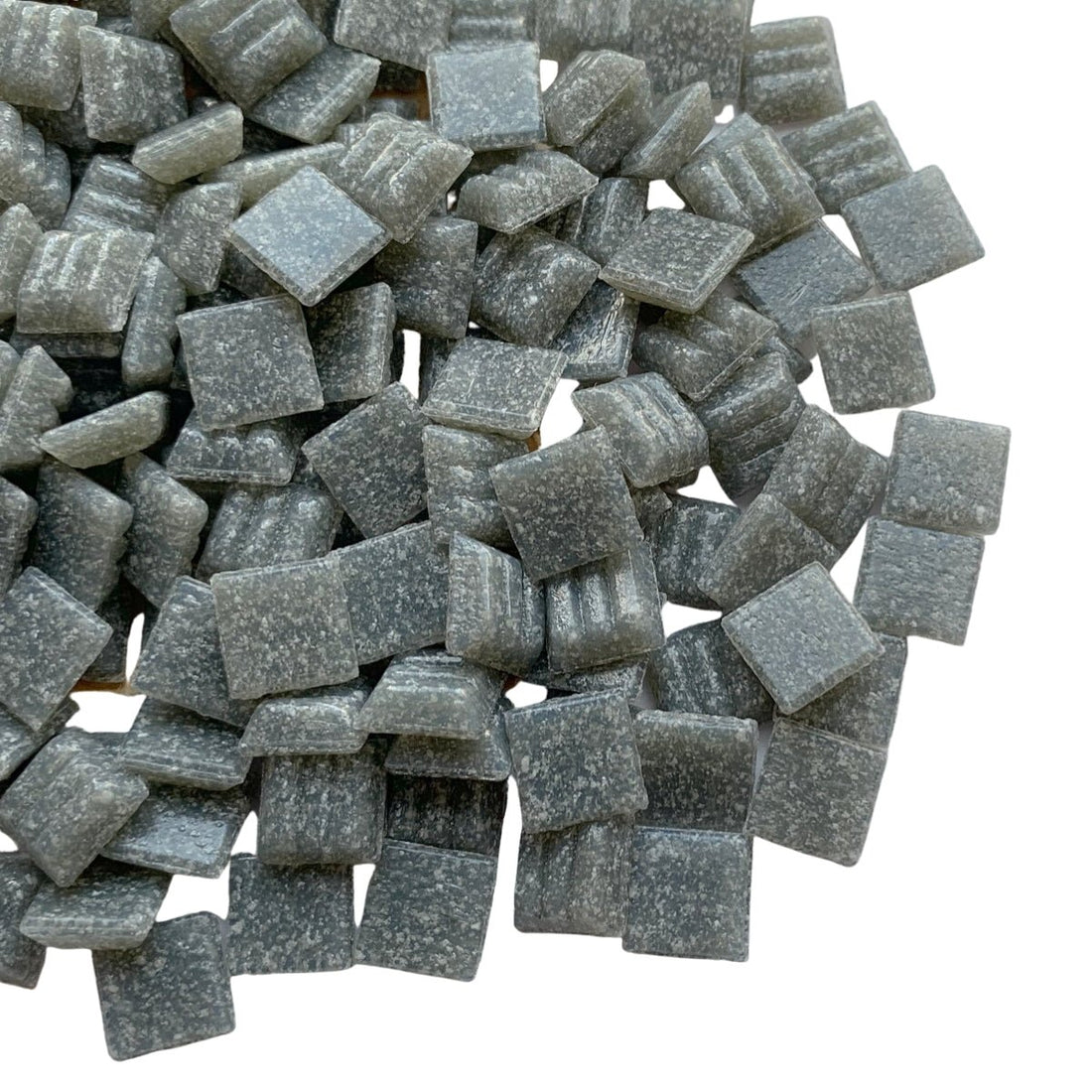 Verre Mosaique - glass mosaic -Glasmosaik-glasmozaïek-Glasmozaiek 10mm Donkergrijs - mosaicshop