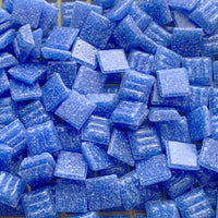 Lasimosaiikki 10mm taivaansininen - mosaicshop