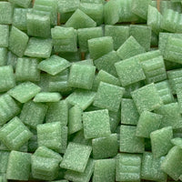 Lasimosaiikki 10mm keväänvihreä - mosaicshop