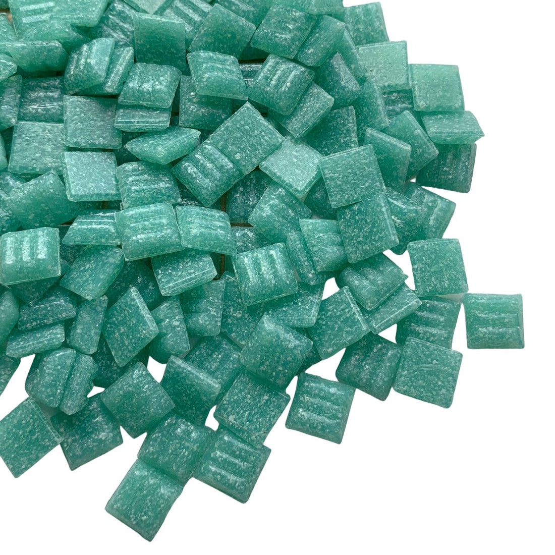 Lasimosaiikki 10mm merensininen - mosaicshop