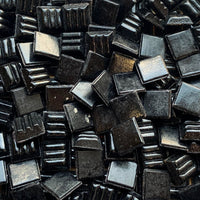 Lasimosaiikki 10mm musta - mosaicshop