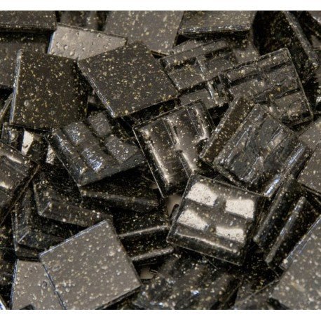 Lasimosaiikki 20mm antrasiitti - mosaicshop