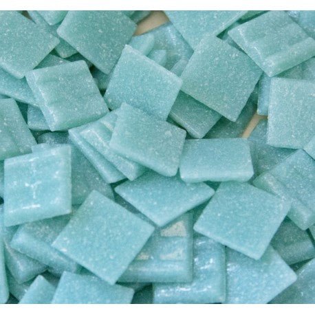 Glasmosaik 20mm Caribisk Blå