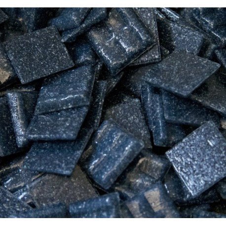 Glass Vitreous 20mm  Navy Blue