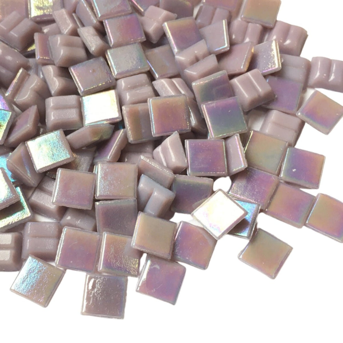 Irisoiva lasimosaiikki 10mm liila - mosaicshop