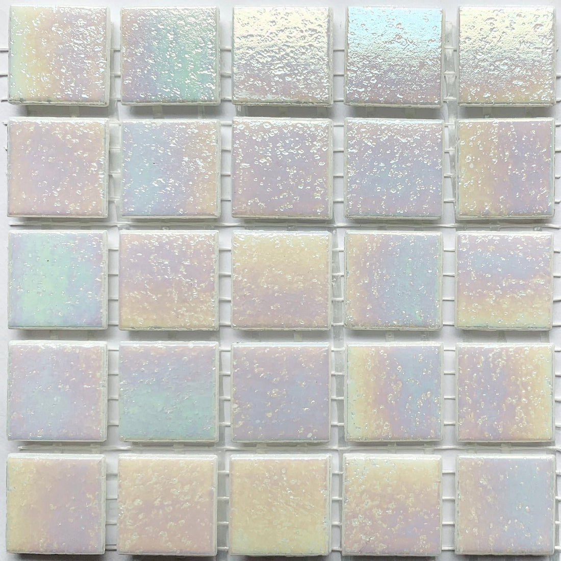 Irisoiva lasimosaiikki 20mm enkelinsiipi - mosaicshop