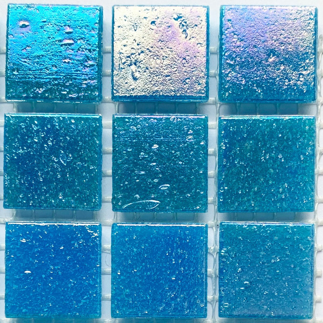 Irisoiva lasimosaiikki 20mm kuninkaansininen - mosaicshop