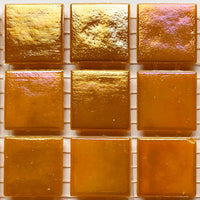 Irisoiva lasimosaiikki 20mm oranssi - mosaicshop
