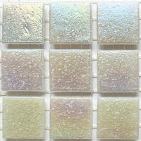 Irisoiva lasimosaiikki 20mm simpukankuori - mosaicshop