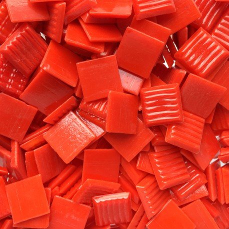 Glasmosaik Murano 20mm Karminrød