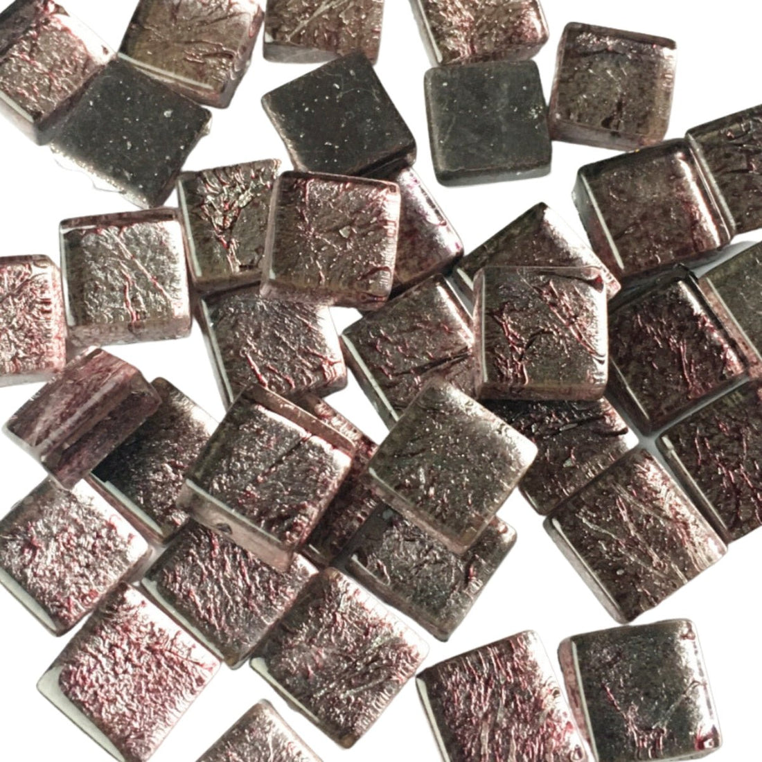 Lasimosaiikki – Peilimosaiikki 10mm granaatti - mosaicshop