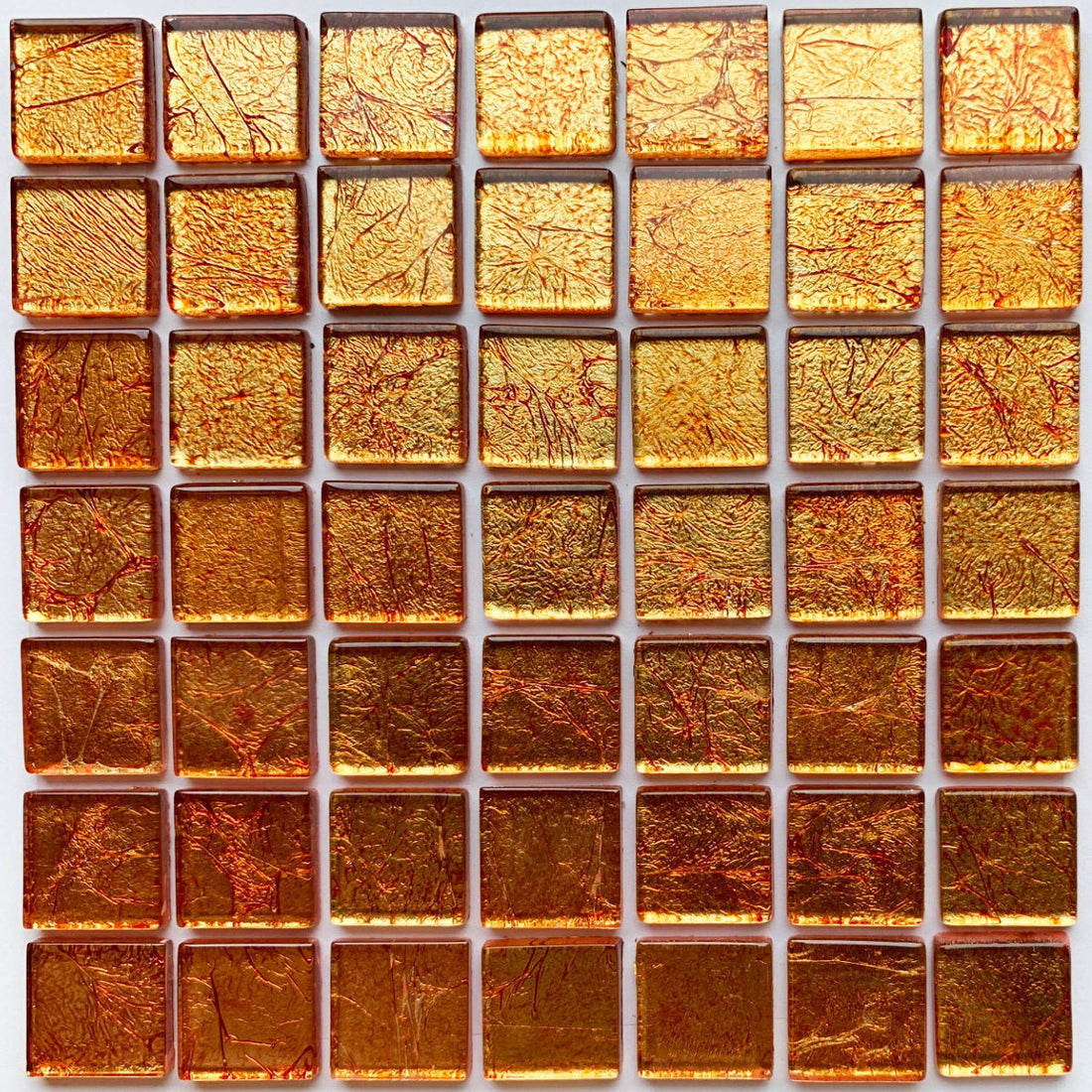 Lasimosaiikki – Peilimosaiikki 20mm kuparinen - mosaicshop