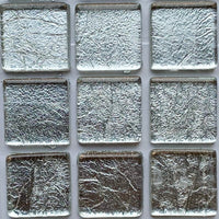 Lasimosaiikki – Peilimosaiikki 20mm hopeinen - mosaicshop