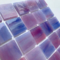 Tiffany Glacier -lasimosaiikki 20mm marjansininen - mosaicshop