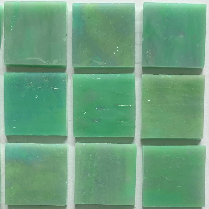 Tiffany Glacier -lasimosaiikki 20mm pistaasi - mosaicshop