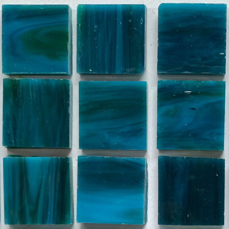 Tiffany Glacier -lasimosaiikki 20mm Waverider - mosaicshop