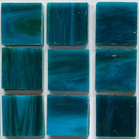 Tiffany Glacier -lasimosaiikki 20mm Waverider - mosaicshop
