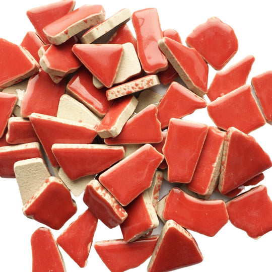 Keramik Mosaik Puzzle  Rot