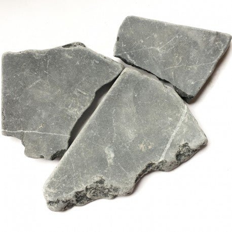 Verre Mosaique - glass mosaic -Glasmosaik-glasmozaïek-Marmer Polygoon Nero Marquina - mosaicshop