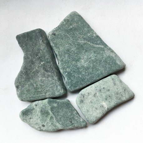 Verre Mosaique - glass mosaic -Glasmosaik-glasmozaïek-Marmer Polygoon Verde Jade - mosaicshop