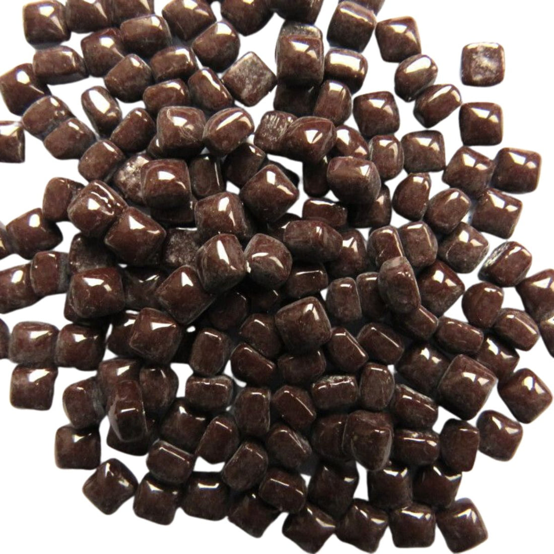 Mikrolasimosaiikki 4,8mm tumma suklaa - mosaicshop
