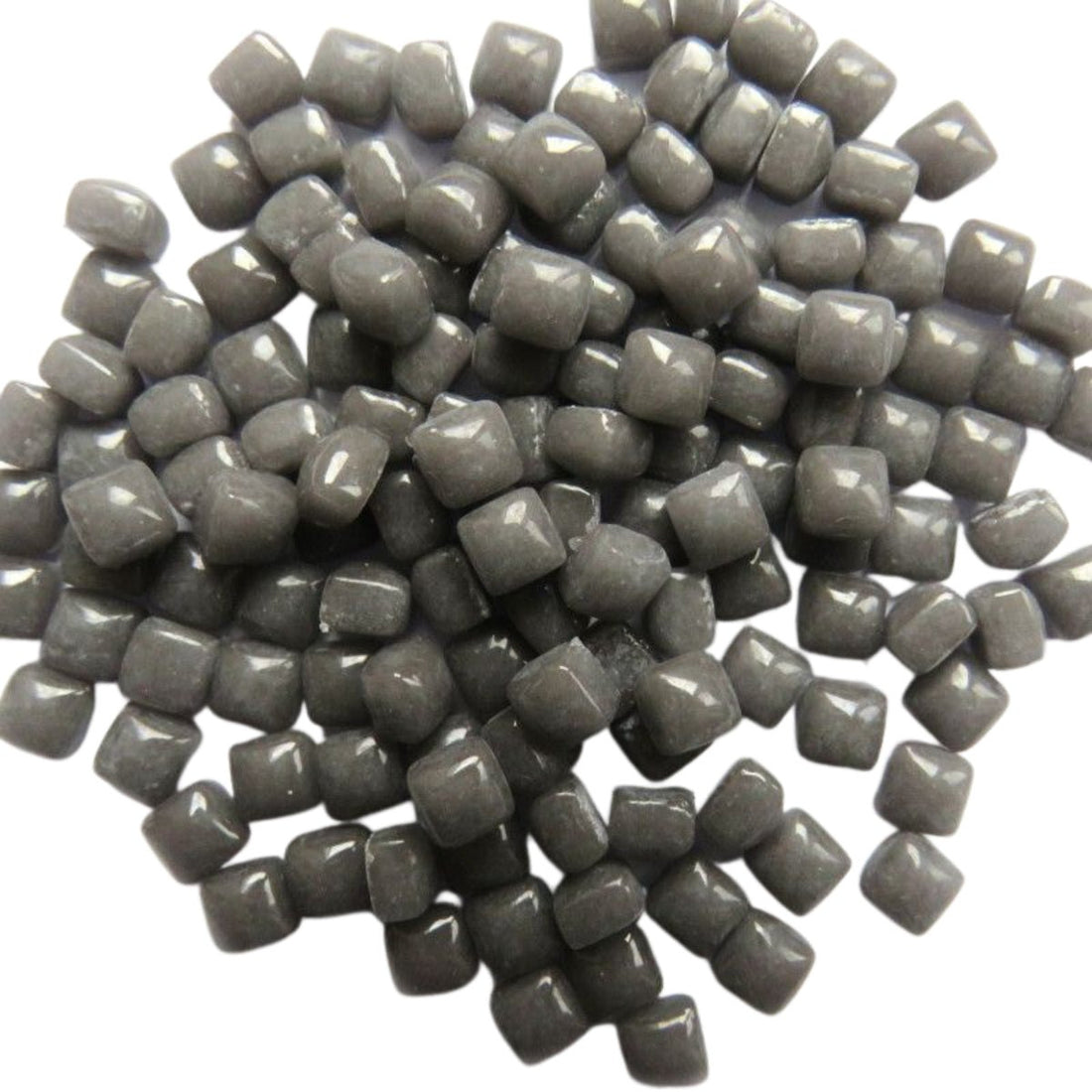 Verre Mosaique - glass mosaic -Glasmosaik-glasmozaïek-Micro Glasmozaiek 4,8mm Donkergrijs - mosaicshop