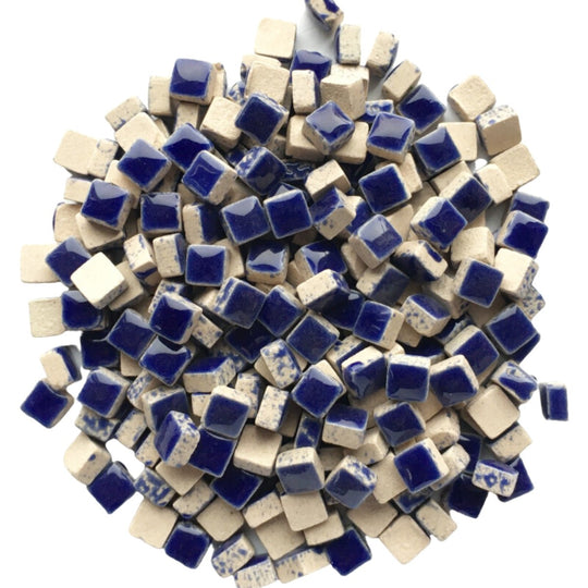 Micro Keramiksteine 5mm  Indigo