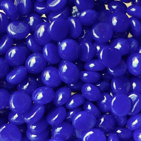 Lasimosaiikki – Minilasipisarat 9-13mm sininen - mosaicshop