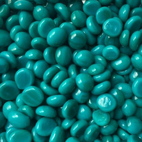 Glasnuggets 9-13mm  Cyan