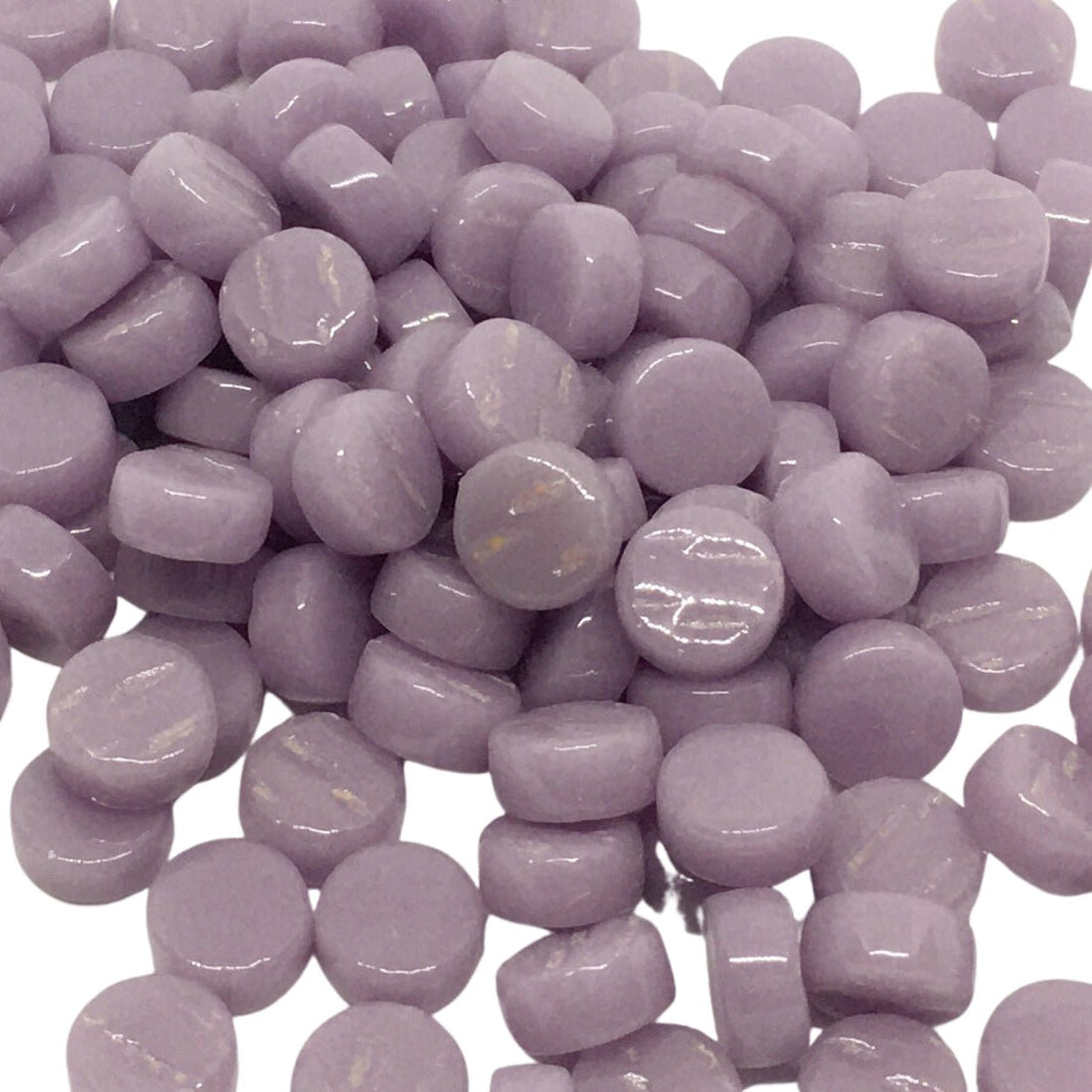 Lasimosaiikki – Minipyörylät 8mm liila - mosaicshop