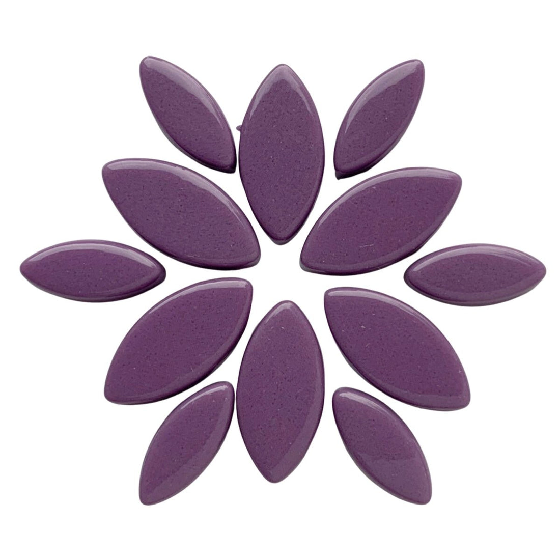 Lasimosaiikki – Ottoman-terälehdet magenta - mosaicshop