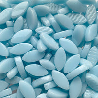 Lasimosaiikki – Ottoman-terälehdet vesi - mosaicshop