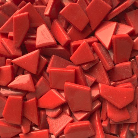 Lasimosaiikki – Ottoman-palapelit verenpunainen - mosaicshop