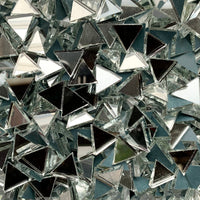 Lasimosaiikki – Kolmionmuotoinen peili - mosaicshop